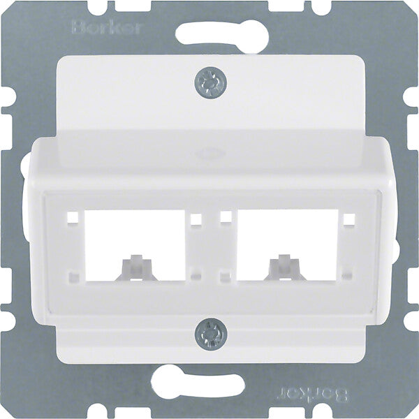 Hager/Berk Zentralplatte f. 1o.2 Einzelmodule 147209